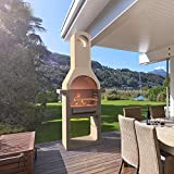 MUSEVANE Barbacoa Fija en Mampostería con Chimenea